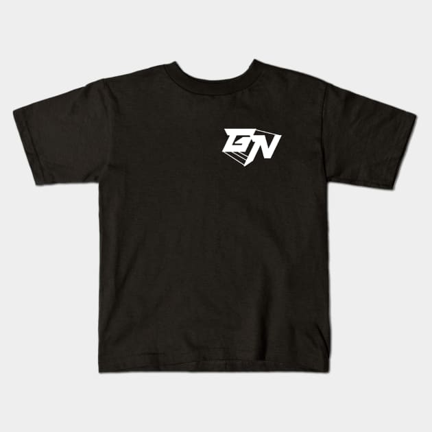 TheGNway White Logo Kids T-Shirt by TheGNway